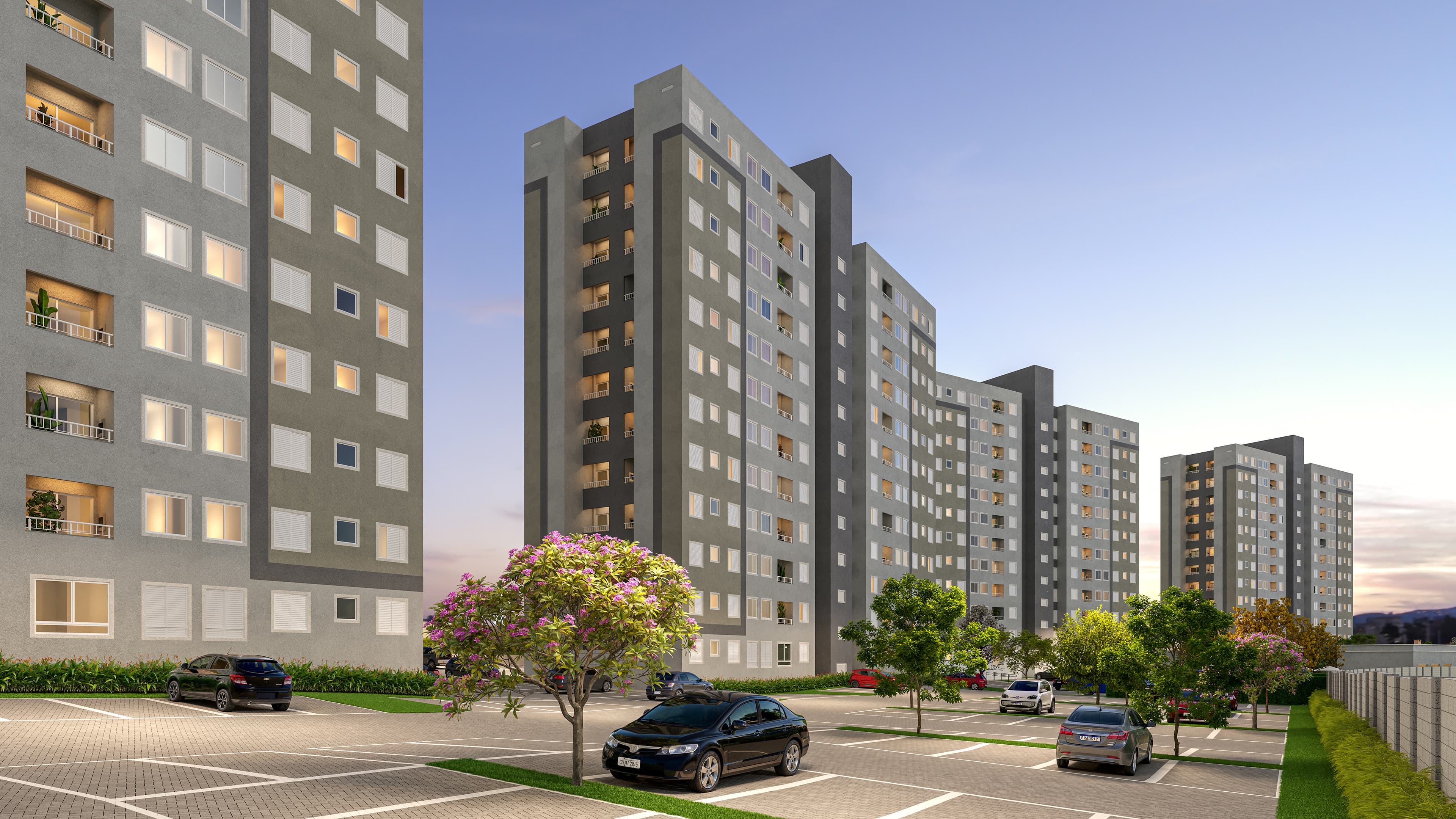 Empreendimento Residencial Lake Dalí em Acquaville, Londrina - Apartamento com 2 quartos à venda por Milla Corretora